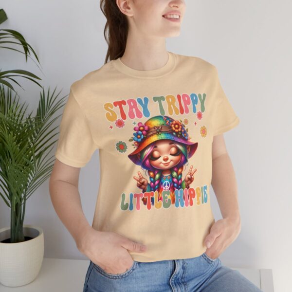Stay Trippy Little Hippie Unisex Jersey Short Sleeve Tee