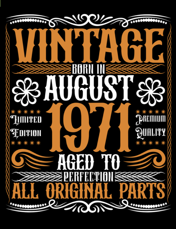 VINTAGE BIRTHDAY DESIGN BUNDLE