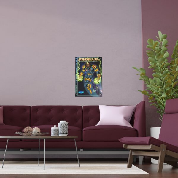 PARALLEL The Cosmic Thrust Slinger PosterIndoor and Outdoor Silk Posters