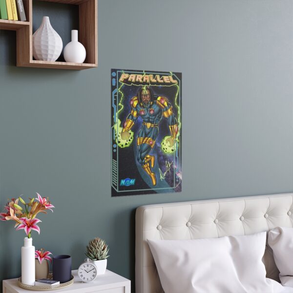 PARALLEL The Cosmic Thrust Slinger PosterIndoor and Outdoor Silk Posters
