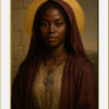 True Mary™ – The Afrocentric Mother of Christ (AI Rendered 2025 Edition)