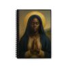 Spiral Notebook - True Mary Black Madonna Ruled Line