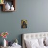 Silk Poster - True Mary Black Madonna Prayer Hands