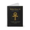 Bible Glow Spiral Notebook - Spirituality Divine Feminine Ruled Line