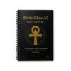 Bible Glow Spiral Notebook - Spirituality Divine Feminine Ruled Line
