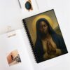 Spiral Notebook - True Mary Black Madonna Ruled Line