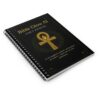 Bible Glow Spiral Notebook - Spirituality Divine Feminine Ruled Line
