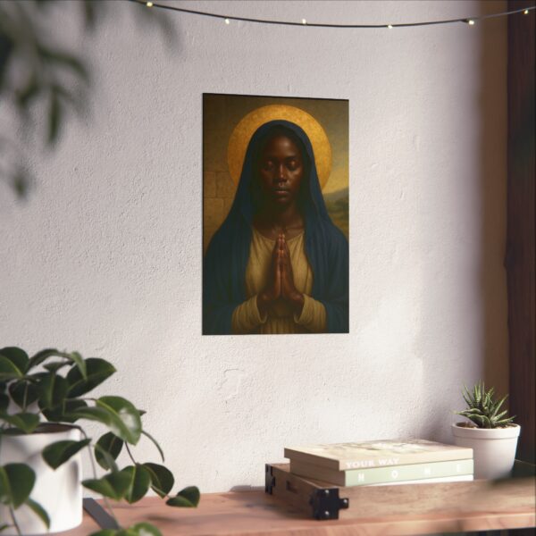 Poster - True Mary Black Madonna Fine Art Print