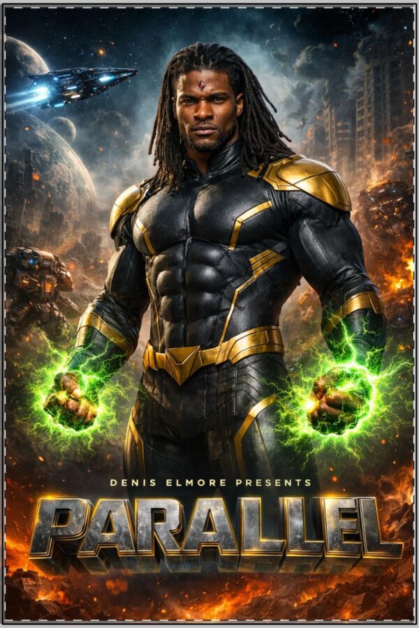 10758138976420962468_2048.jpeg PARALLEL - THE WARRIOR Satin Posters